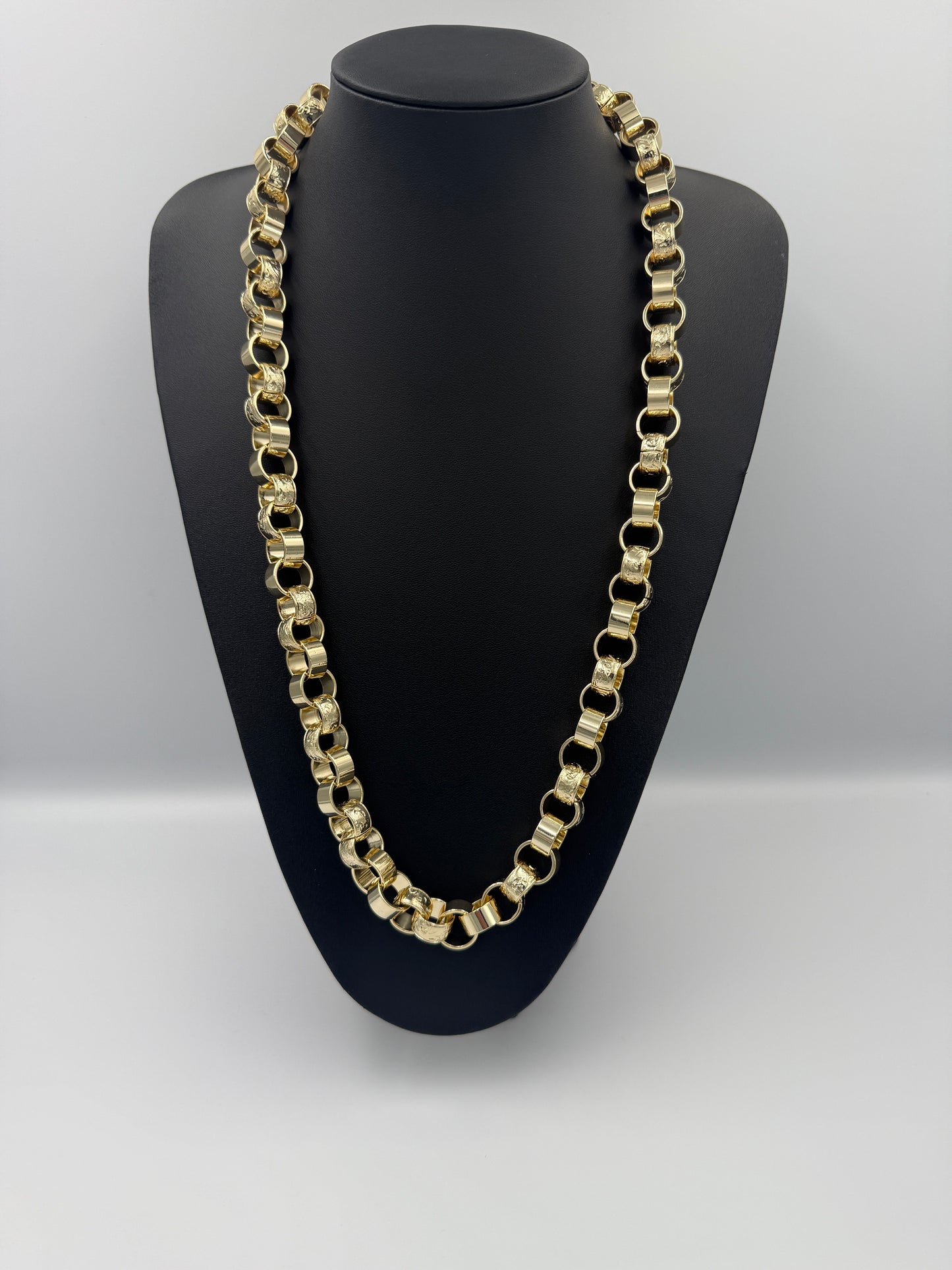 14mm 9ct Gold filled Belcher Set