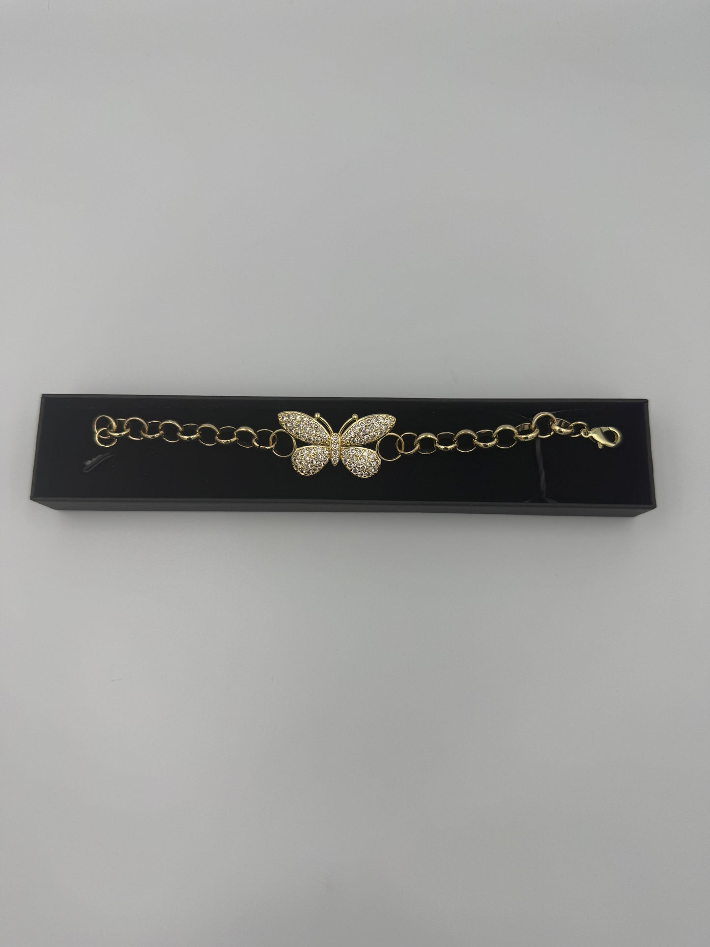 Kids Gold Filled Butterfly Belcher Bracelet