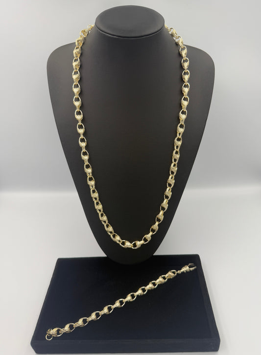10mm 9ct Gold filled Tulip set