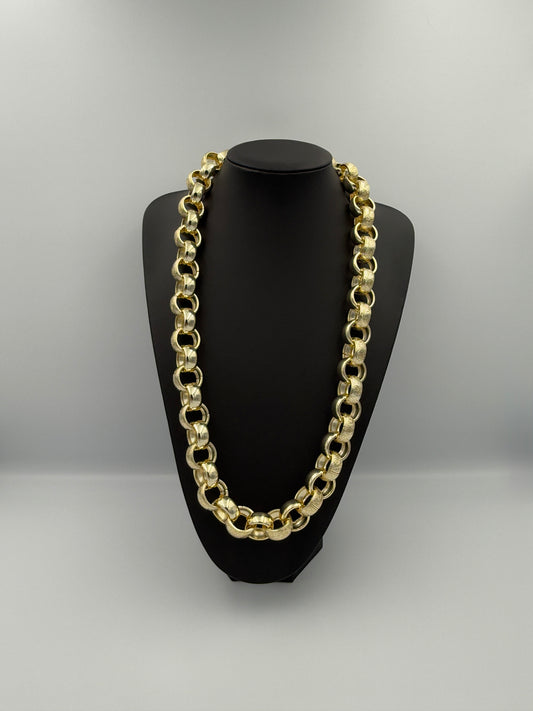 22mm 9ct Gold Filled XL Belcher Chain