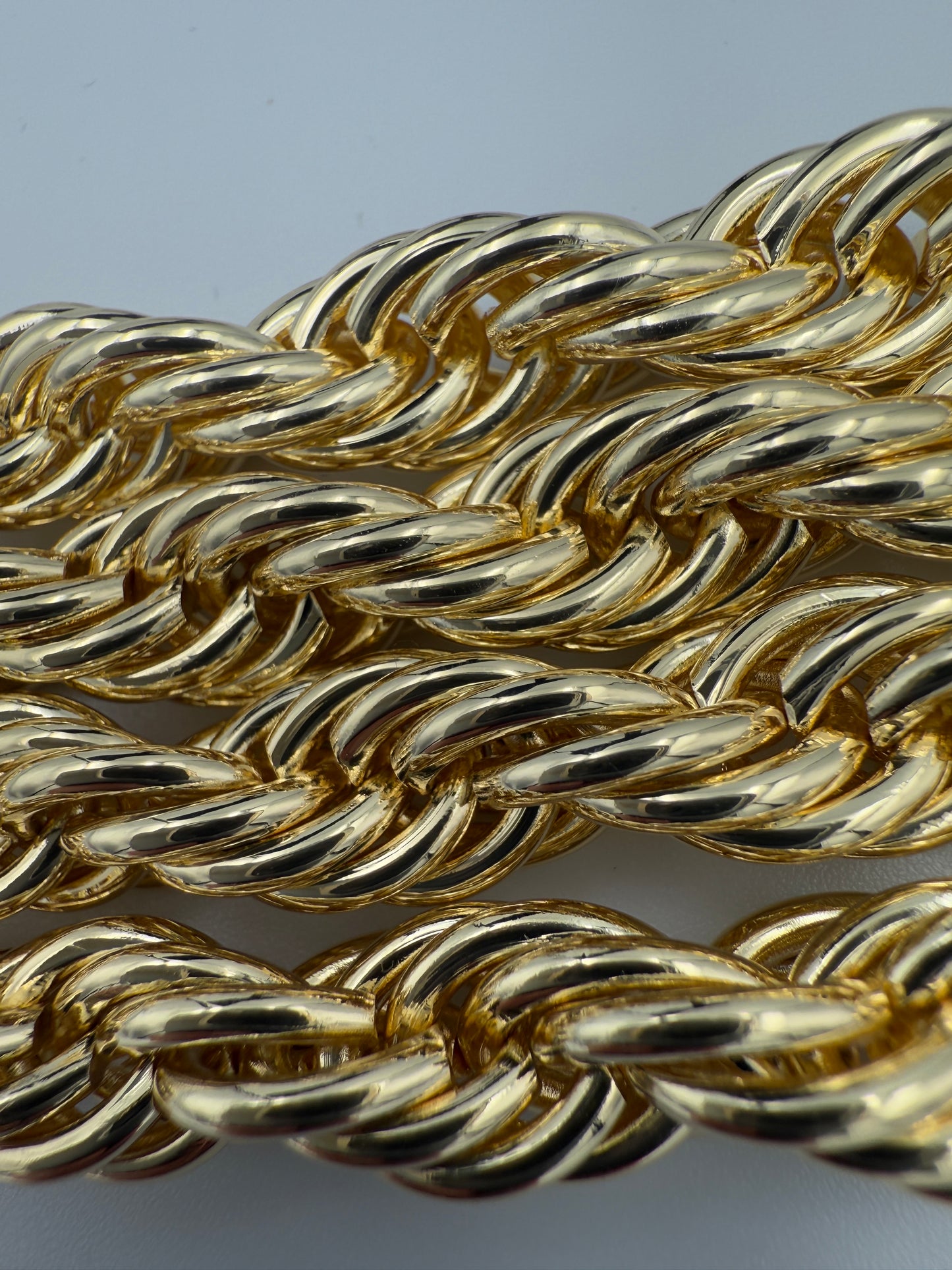 12mm 9ct Gold Filled XL Rope Chain