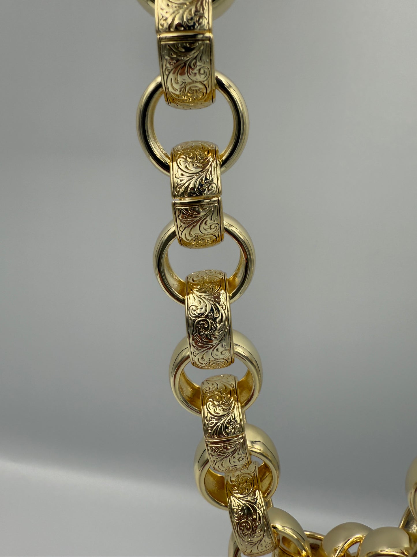 22mm 9ct Gold Filled XL Belcher Chain