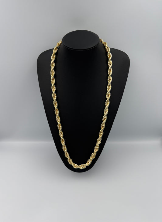 12mm 9ct Gold Filled XL Rope Chain